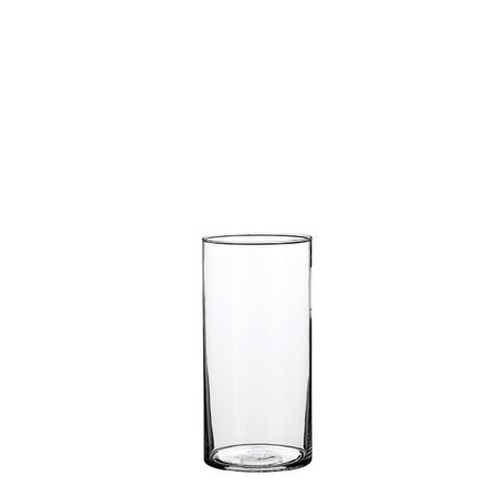 Vaas carly d12 h25cm transparant