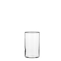 Vaas carly d12h20cm transparant