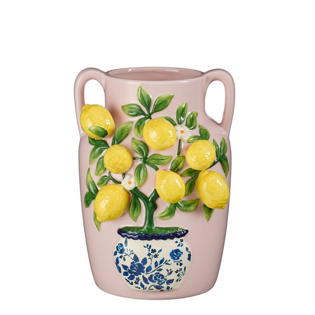 Vaas citroen l20b18.5h26cm geel