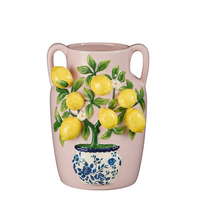 Vaas citroen l20b18.5h26cm geel