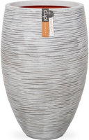 Vaas eleg deluxe rib nl d40h60 ivoor - afbeelding 3