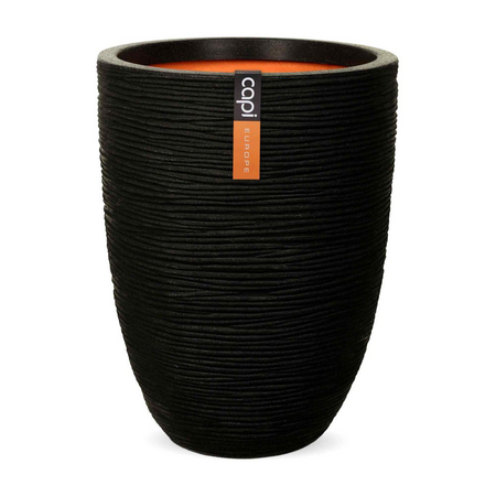 Vaas eleg laag rib nl d36h47 zwart - afbeelding 1