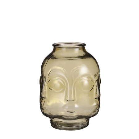 Vaas elmo d16h20cm geel