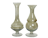 Vaas glas d21b8h21cm grn/trnspr a2