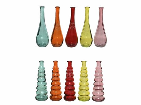 Vaas glas d6h18cm a10