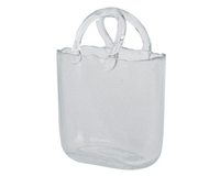 Vaas glas l19b11.5h25.5cm trnsprnt