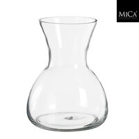 Vaas helena d22.50h28cm transparant