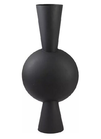 Vaas kavandu d37h81cm zwart