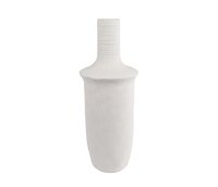 Vaas keira s aardew 17x17x45cm wit