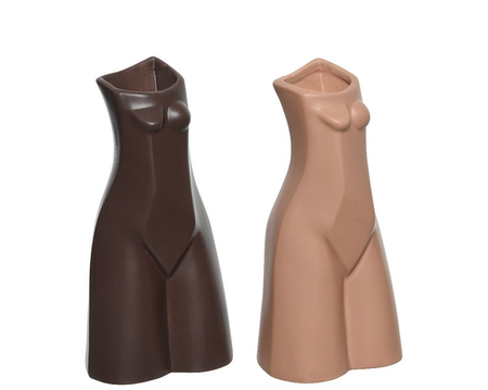 Vaas keramiek l7.8b11h22.3cm per stuk - afbeelding 1