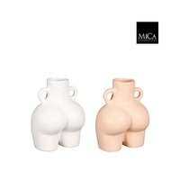 Vaas l15.5b10.5h20cm perzik a2