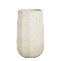 Vaas lennart d16h28cm creme