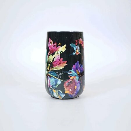 Vaas midnight bloom d16h26cm