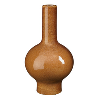 Vaas milly d25h45cm bruin