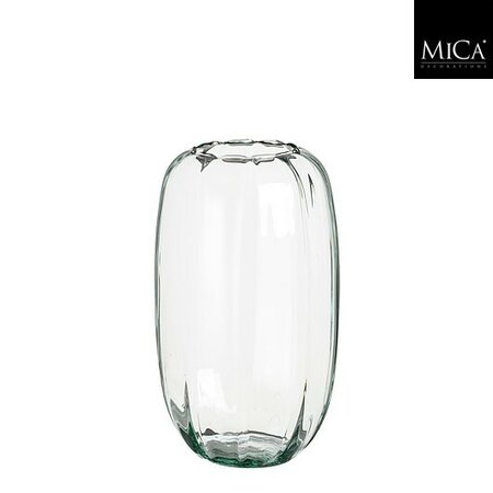 Vaas ricci d15h25cm transparant