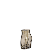 Vaas silhouette l8b5.50h12cm bruin