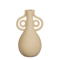 Vaas ymke l15.5b13h26cm beige