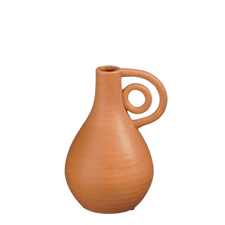 Vaas ymke l15b13h21cm oranje