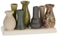 VAASJES 7STS 10CM GROEN