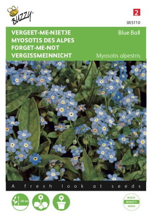 Vergeet-mij-nietje blauw 0.5gram - afbeelding 1
