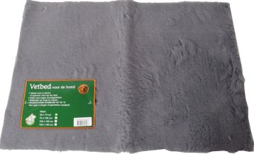 Vetbed l50b70cmgrijs - afbeelding 1