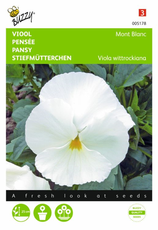 Viola tricolor max. mont blanc 0.4gram - afbeelding 1