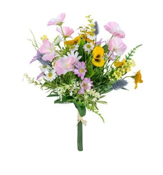 Viooltje/lathyrus bundel h35cm roze