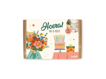 Vlaglijn diy hoera het is feest