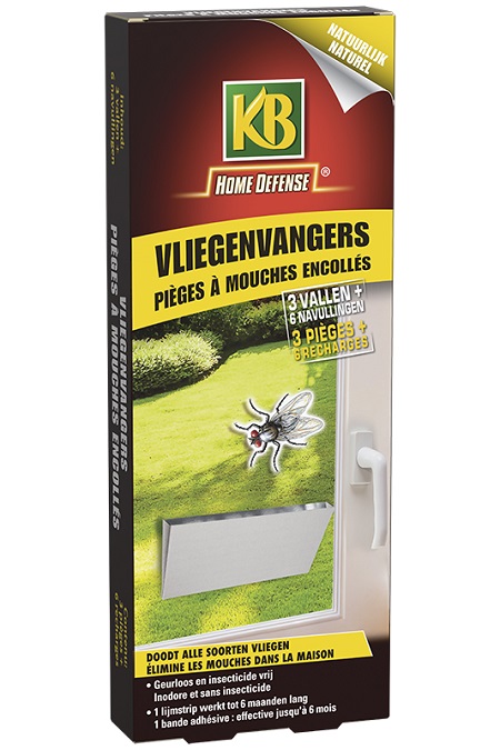 Vliegenvangers 3val 6 navulling