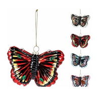 VLINDER HANG DECO 9X2X6CM 2ASS