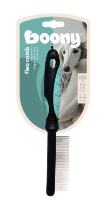 Vlooienkam hond lange tanden