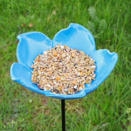 Voederstandaard myosotis d14.5h75cm