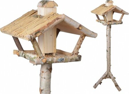 Voedertfl+silo o/paal berk b46h132