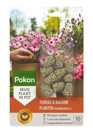 Voedingskegels t&b planten 10st