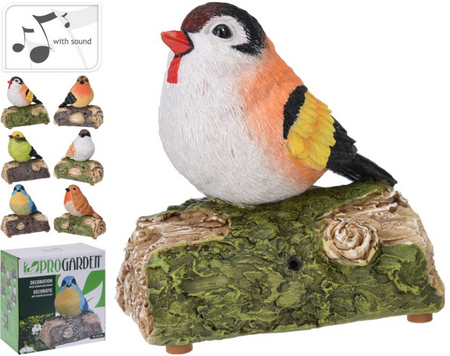 VOGEL MET GELUID 6 ASSORTI