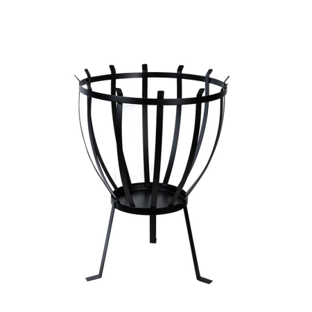 Vuurkorf halve ellips l39b39h56cm