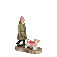 Walking a dressed up dog l6b3h7cm