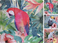 WANDDECORATIE BORD HOUT TROPIS