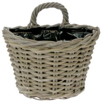 Wandhanger l29b18h20cm antiek grijs