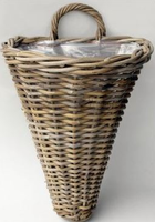 Wandhanger rotan l30b26h37cm - afbeelding 2