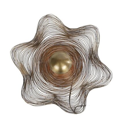 Wandlamp star metaal l41b41h20cm