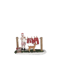 Wasserij kerstman l12.5b8h7.5cm