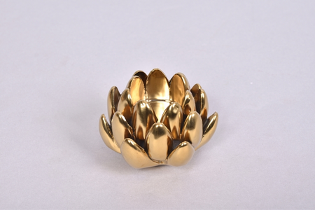 WAXINE SUCCULENT ARTISJOK MAT GOLD 8X6CM