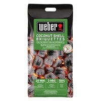 Weber kokosnoot briketten 4kg