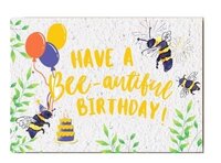 Wenskaart grow bee-autiful birthday