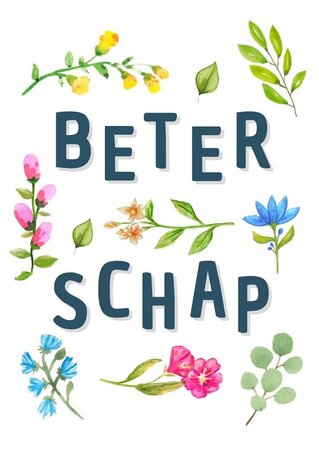 Wenskaart grow beterschap