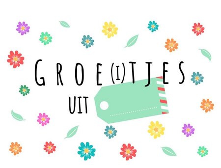 Wenskaart grow groeitjes uit