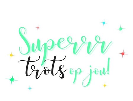 Wenskaart grow super trots