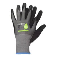Werkhandschoen gereycled latex l