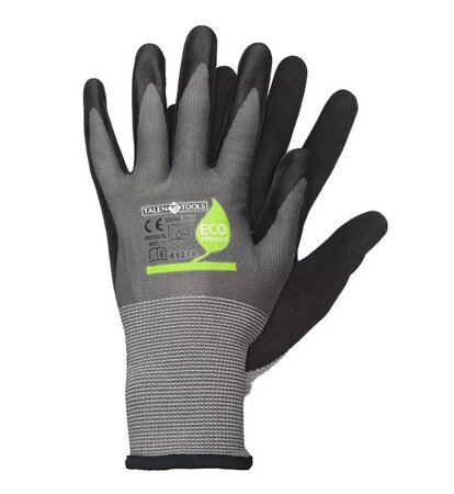 Werkhandschoen gereycled latex xl